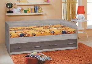 Кровать с ящиками Сказка 800 в Тюмени - tumen.ok-mebel.com | фото 1