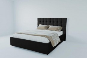Кровать Венеция без основания 1600 (экокожа кольт ч) в Тюмени - tumen.ok-mebel.com | фото