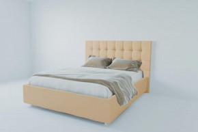 Кровать Венеция без основания 2000 (экокожа бежевая) в Тюмени - tumen.ok-mebel.com | фото