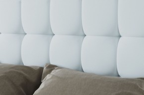 Кровать Венеция с ПМ 1400 (экокожа белая) в Тюмени - tumen.ok-mebel.com | фото 3