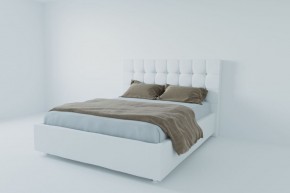 Кровать Венеция с ПМ 1800 (экокожа белая) в Тюмени - tumen.ok-mebel.com | фото 2