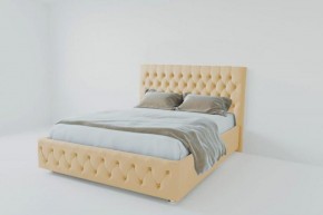 Кровать Версаль 1800 без основания (экокожа бежевый) в Тюмени - tumen.ok-mebel.com | фото