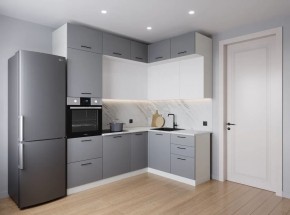 Кухня угловая Элеганция 2200*1700 (Стол. 38мм) в Тюмени - tumen.ok-mebel.com | фото