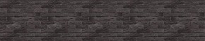 Кухонный фартук 610х3000х1,5 (композит) КМ Кирпич графит в Тюмени - tumen.ok-mebel.com | фото 1