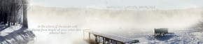 Кухонный фартук с эффектом мерцания Зима (3000) Композит глянец в Тюмени - tumen.ok-mebel.com | фото