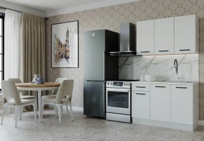 Кухонный гарнитур Белый Глянец 1200 (Стол. 38мм) в Тюмени - tumen.ok-mebel.com | фото