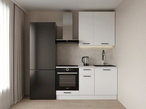 Кухонный гарнитур Белый Глянец 1600 h950 (Стол. 26мм) в Тюмени - tumen.ok-mebel.com | фото
