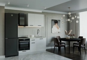 Кухонный гарнитур Белый Глянец 1600 (Стол. 26мм) в Тюмени - tumen.ok-mebel.com | фото