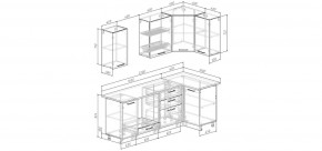 Кухонный гарнитур Белый Глянец 2200*1000 (Стол. 26мм) в Тюмени - tumen.ok-mebel.com | фото 2
