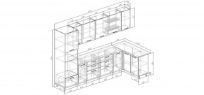 Кухонный гарнитур Белый Глянец 3200*1400 (Стол. 38мм) в Тюмени - tumen.ok-mebel.com | фото 2
