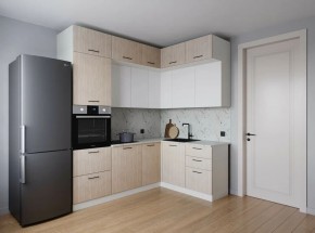 Кухонный гарнитур Демо 2200*1700 (Стол. 38мм) в Тюмени - tumen.ok-mebel.com | фото