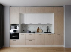 Кухонный гарнитур Демо 3400 (Стол. 38мм) в Тюмени - tumen.ok-mebel.com | фото