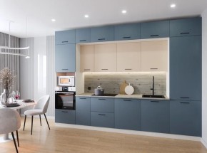 Кухонный гарнитур Фьюжн 3400 (Стол. 38мм) в Тюмени - tumen.ok-mebel.com | фото