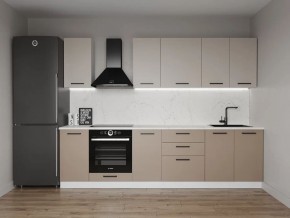 Кухонный гарнитур Каппучино 2800 (Стол. 26мм) в Тюмени - tumen.ok-mebel.com | фото