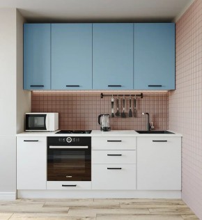 Кухонный гарнитур Капри 2200 h950 (Стол. 38мм) в Тюмени - tumen.ok-mebel.com | фото