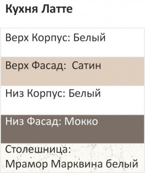 Кухонный гарнитур Латте 1000 (Стол. 38мм) в Тюмени - tumen.ok-mebel.com | фото 3