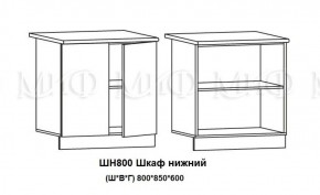 ЛИЗА-2 Кухонный гарнитур 1,7 Белый глянец холодный в Тюмени - tumen.ok-mebel.com | фото 8