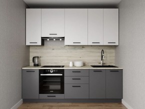 Кухонный гарнитур Меренга 2400 h950 (Стол. 26мм) в Тюмени - tumen.ok-mebel.com | фото