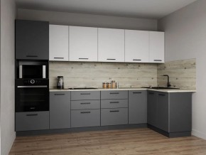 Кухонный гарнитур Меренга 3200*1400 (Стол. 38 мм) в Тюмени - tumen.ok-mebel.com | фото