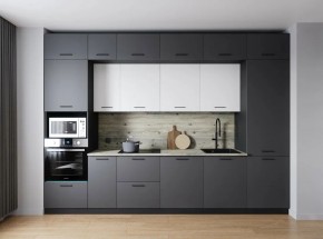 Кухонный гарнитур Меренга 3400 (Стол. 26мм) в Тюмени - tumen.ok-mebel.com | фото