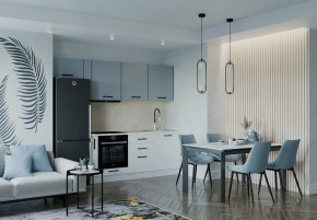 Кухонный гарнитур Ниагара 2550 (Стол. 26мм) в Тюмени - tumen.ok-mebel.com | фото