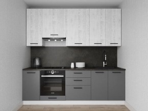 Кухонный гарнитур Санторини 2400 h950 (Стол. 38мм) в Тюмени - tumen.ok-mebel.com | фото