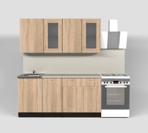 Кухня Симона Демо 1700 (Венга/Дуб Сонома) в Тюмени - tumen.ok-mebel.com | фото 7