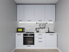 Кухонный гарнитур Смоки 2200 h950 (Стол. 38 мм) в Тюмени - tumen.ok-mebel.com | фото