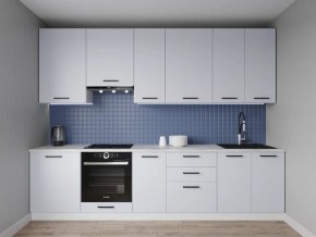Кухонный гарнитур Смоки 2400 h950 (Стол. 38 мм) в Тюмени - tumen.ok-mebel.com | фото