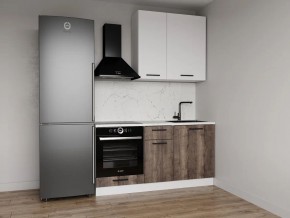 Кухонный гарнитур Старое Дерево 1600 h950 (Стол. 26мм) в Тюмени - tumen.ok-mebel.com | фото