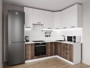 Кухонный гарнитур Старое Дерево 2200*1600 h950 (Стол. 26мм) в Тюмени - tumen.ok-mebel.com | фото