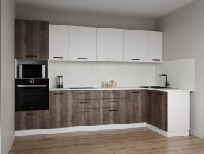 Кухонный гарнитур Старое Дерево 3200*1400 (Стол. 26мм) в Тюмени - tumen.ok-mebel.com | фото