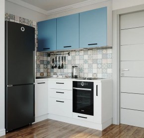 Кухонный гарнитур угловой Капри 1000*1800 (Стол. 38мм) в Тюмени - tumen.ok-mebel.com | фото