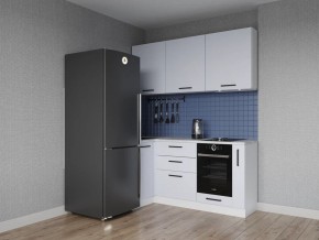 Кухонный гарнитур угловой Смоки 1000*1800 (Стол. 26мм) в Тюмени - tumen.ok-mebel.com | фото