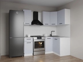Кухонный гарнитур угловой Смоки 2000*1200 (Стол. 26мм) в Тюмени - tumen.ok-mebel.com | фото