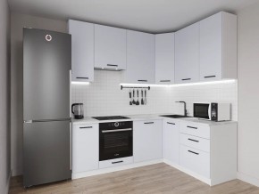 Кухонный гарнитур угловой Смоки 2200*1600 h950 (Стол. 38мм) в Тюмени - tumen.ok-mebel.com | фото