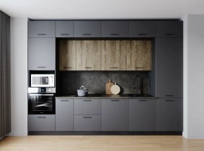 Кухонный гарнитур Умбра 3400 (Стол. 38мм) в Тюмени - tumen.ok-mebel.com | фото