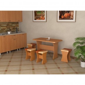 Кухонный стол и 4 табурета Титул в Тюмени - tumen.ok-mebel.com | фото 1