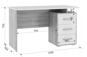 ЛАЙТ 2 Стол компьютерный (1200) в Тюмени - tumen.ok-mebel.com | фото 2