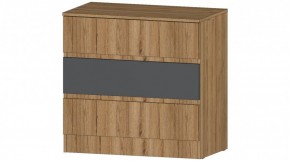 ЛЕНОРА Комод 3 ящика (графит) в Тюмени - tumen.ok-mebel.com | фото