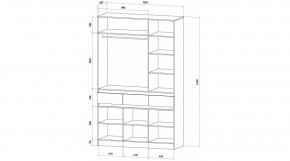ЛЕНОРА Спальный гарнитур (модульный) кашемир в Тюмени - tumen.ok-mebel.com | фото 9