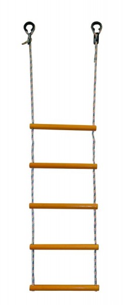 Лестница веревочная 5 перекладин цв.желтый D=25  в Тюмени - tumen.ok-mebel.com | фото