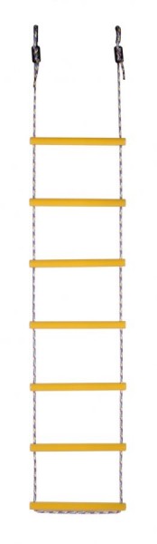 Лестница веревочная 7 перекладин цв.желтый D=30 в Тюмени - tumen.ok-mebel.com | фото