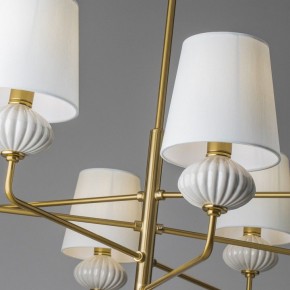 Люстра на штанге Freya Ceramics FR2029PL-08BS в Тюмени - tumen.ok-mebel.com | фото 7