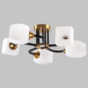 Люстра на штанге Imex MD.52009 MD.52009-5-S-BK+GAB в Тюмени - tumen.ok-mebel.com | фото