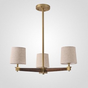 Люстра на штанге Imperiumloft Jorgenson Beige/Dark wood STAVRA01 в Тюмени - tumen.ok-mebel.com | фото