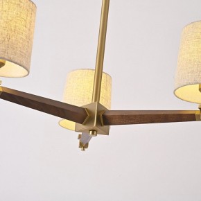 Люстра на штанге Imperiumloft Jorgenson Beige/Dark wood STAVRA01 в Тюмени - tumen.ok-mebel.com | фото 13