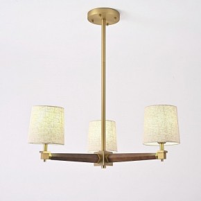 Люстра на штанге Imperiumloft Jorgenson Beige/Dark wood STAVRA01 в Тюмени - tumen.ok-mebel.com | фото 3