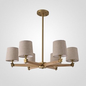 Люстра на штанге Imperiumloft Jorgenson Beige/Light wood STAVRA01 в Тюмени - tumen.ok-mebel.com | фото