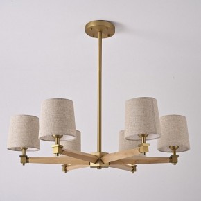 Люстра на штанге Imperiumloft Jorgenson Beige/Light wood STAVRA01 в Тюмени - tumen.ok-mebel.com | фото 3